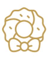 Illustration of a wreath.