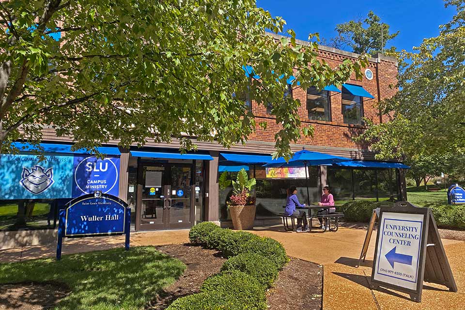 Wuller Hall exterior shot on a sunny day