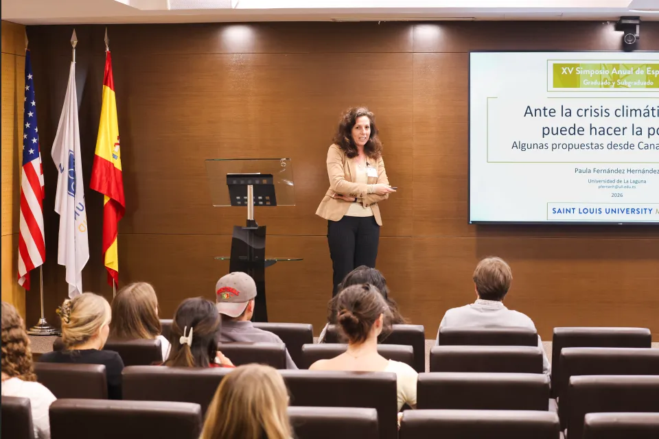 El XV Simposio Anual de Español reúne a estudiantes e investigadores en SLU-Madrid