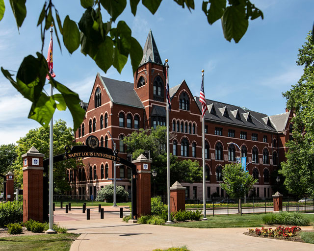 Beauty shot of DuBourg Hall