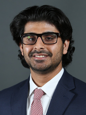 Second-year Saint Louis University Master of Health Administration student Ishan Singh 
